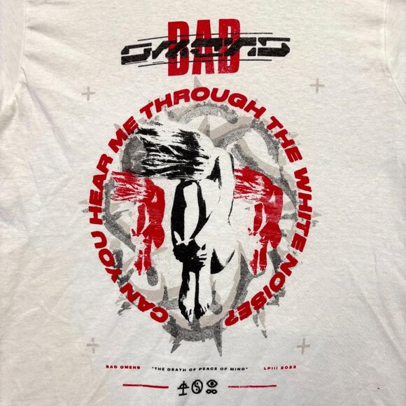 Bad Omens Artificial Suicide Punk Rock Band T-Shirt Size Large - Picture 2 of 4